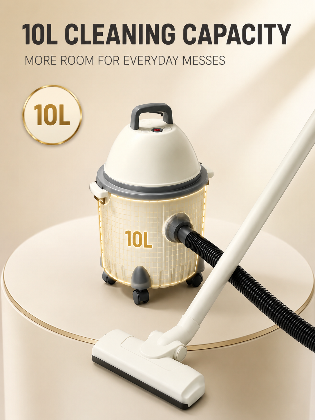 Wet/Dry Canister Vacuum Cleaner – Suitable for Renovation and Outdoor Use (Blower & Vacuum Combo)